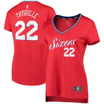 womens fanatics branded matisse thybulle red philadelphia 7-267